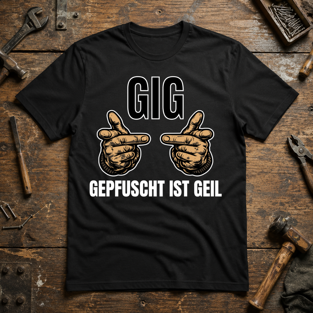 Gepfuscht ist geil - T-SHIRT