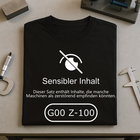 Sensibler Inhalt Maschine - T-SHIRT
