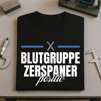 Blutgruppe Zerspaner - T-SHIRT
