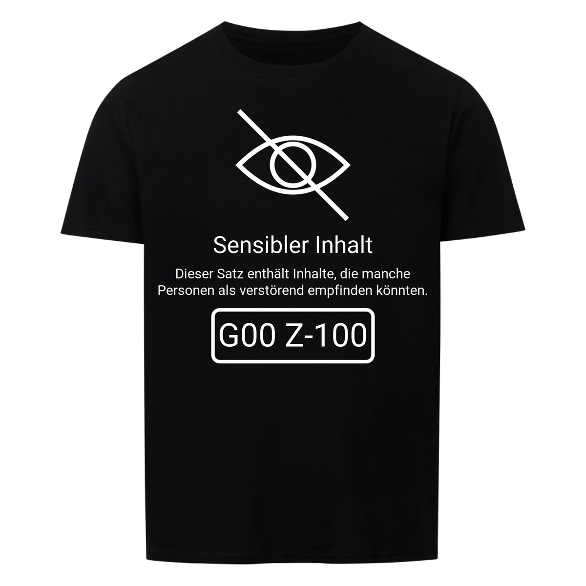 Sensibler Inhalt - T-SHIRT - personalisiert